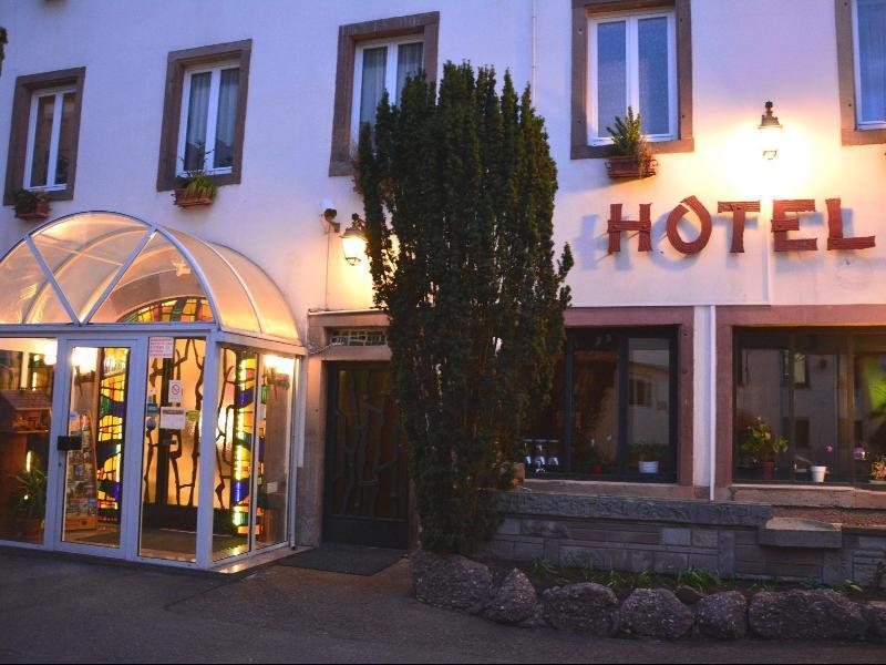 Logis Hôtel du Centre - Halte idéale en cyclotourisme avec garage à vélos clos Molsheim Exterior foto